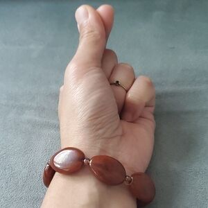 Brown Beaded Bracelet